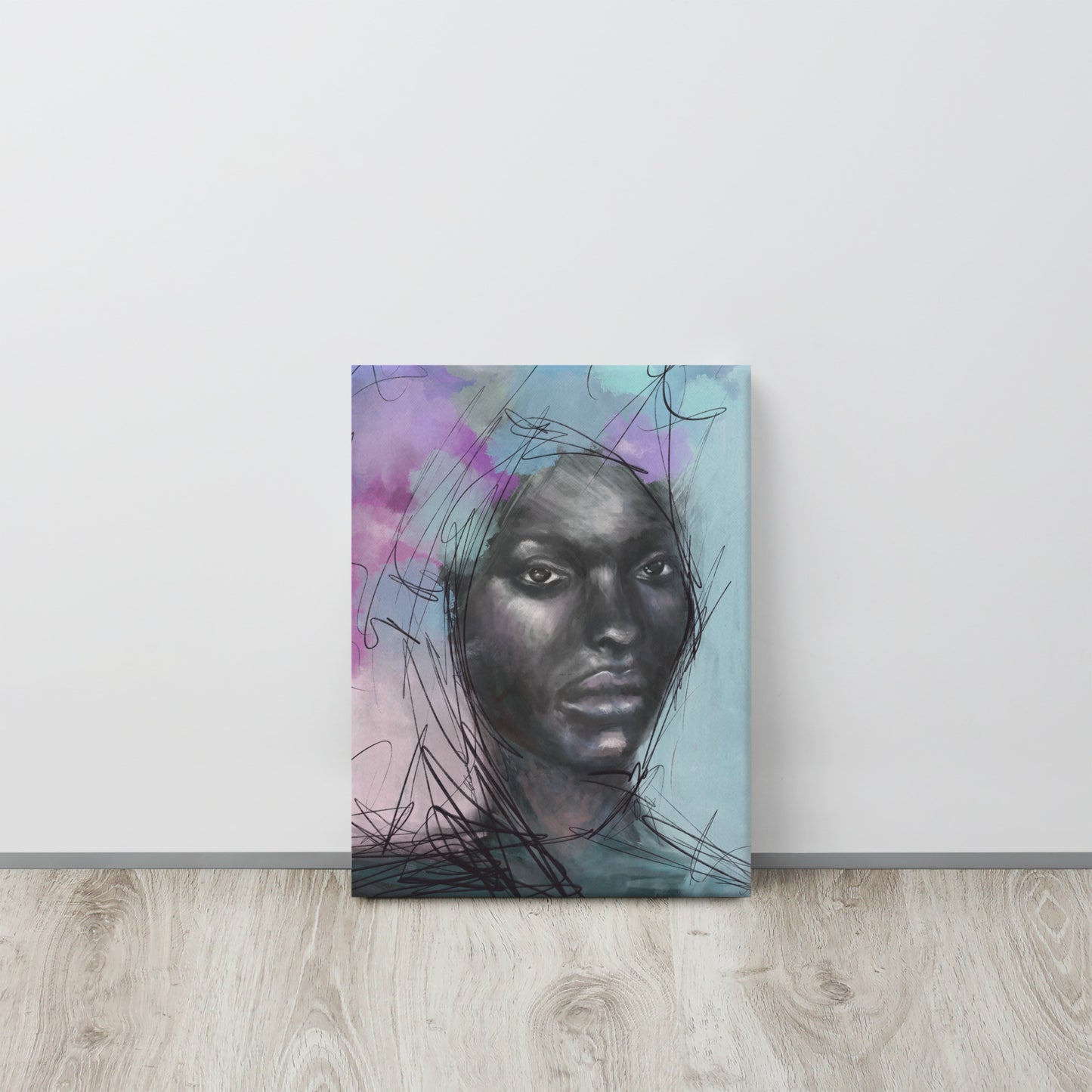 Crown of Flowers Canvas Print