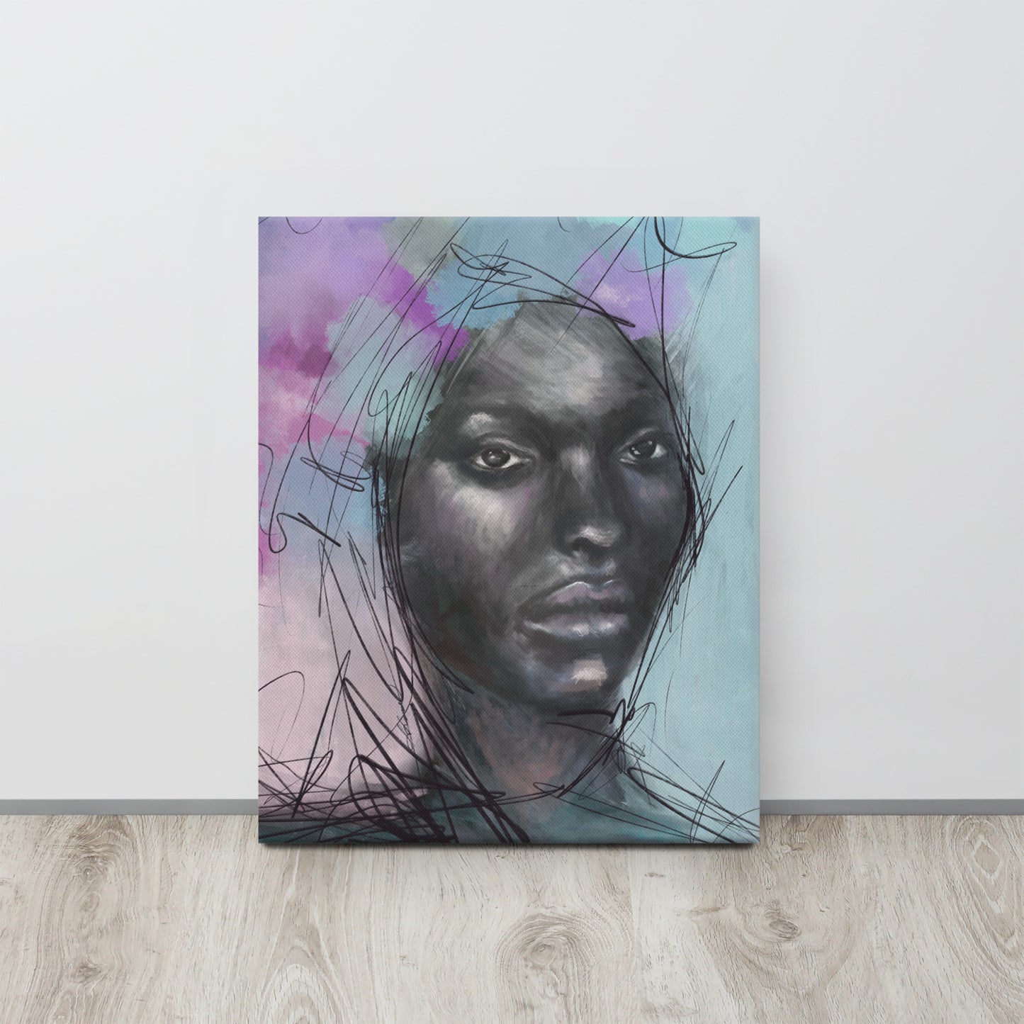 Crown of Flowers Canvas Print