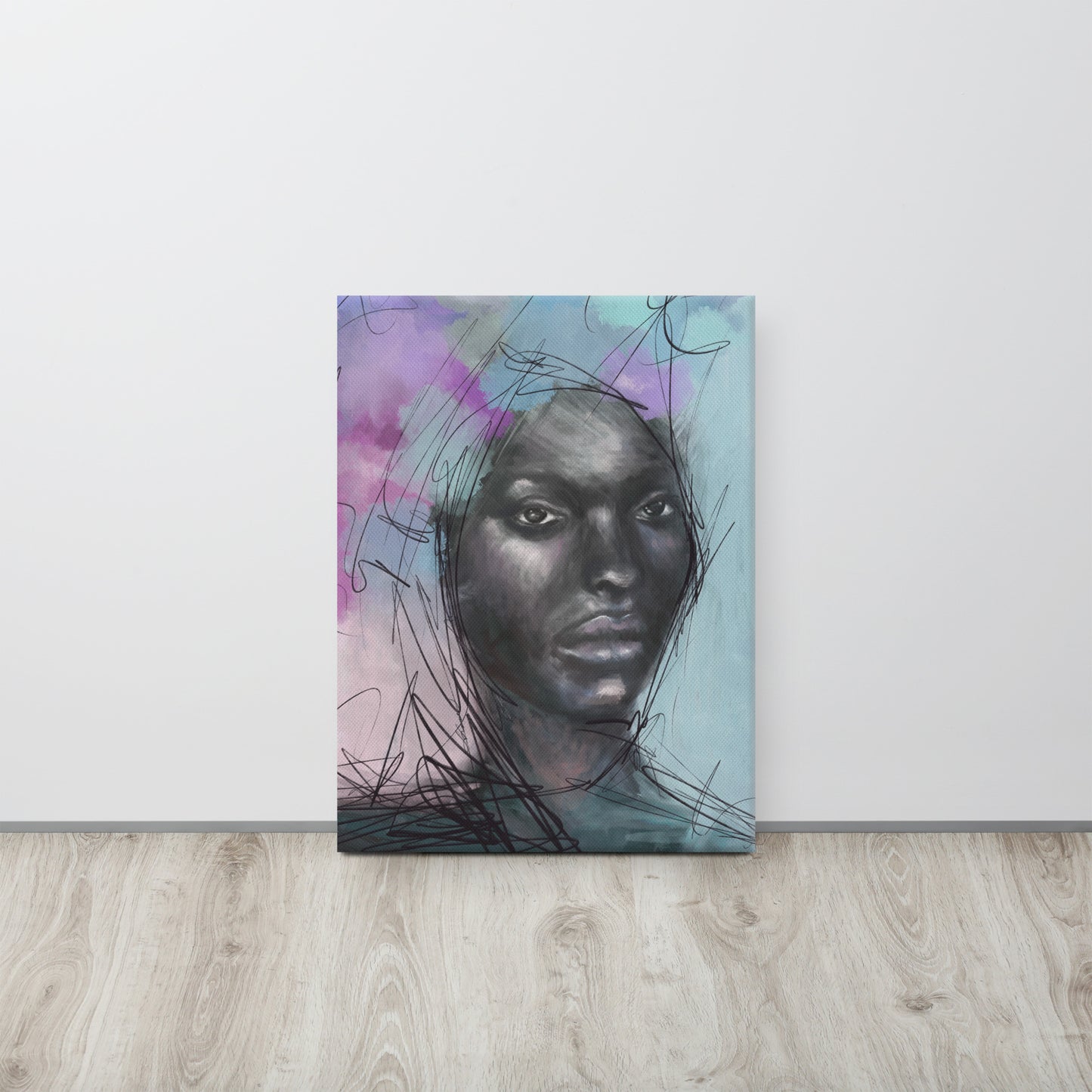 Crown of Flowers Canvas Print