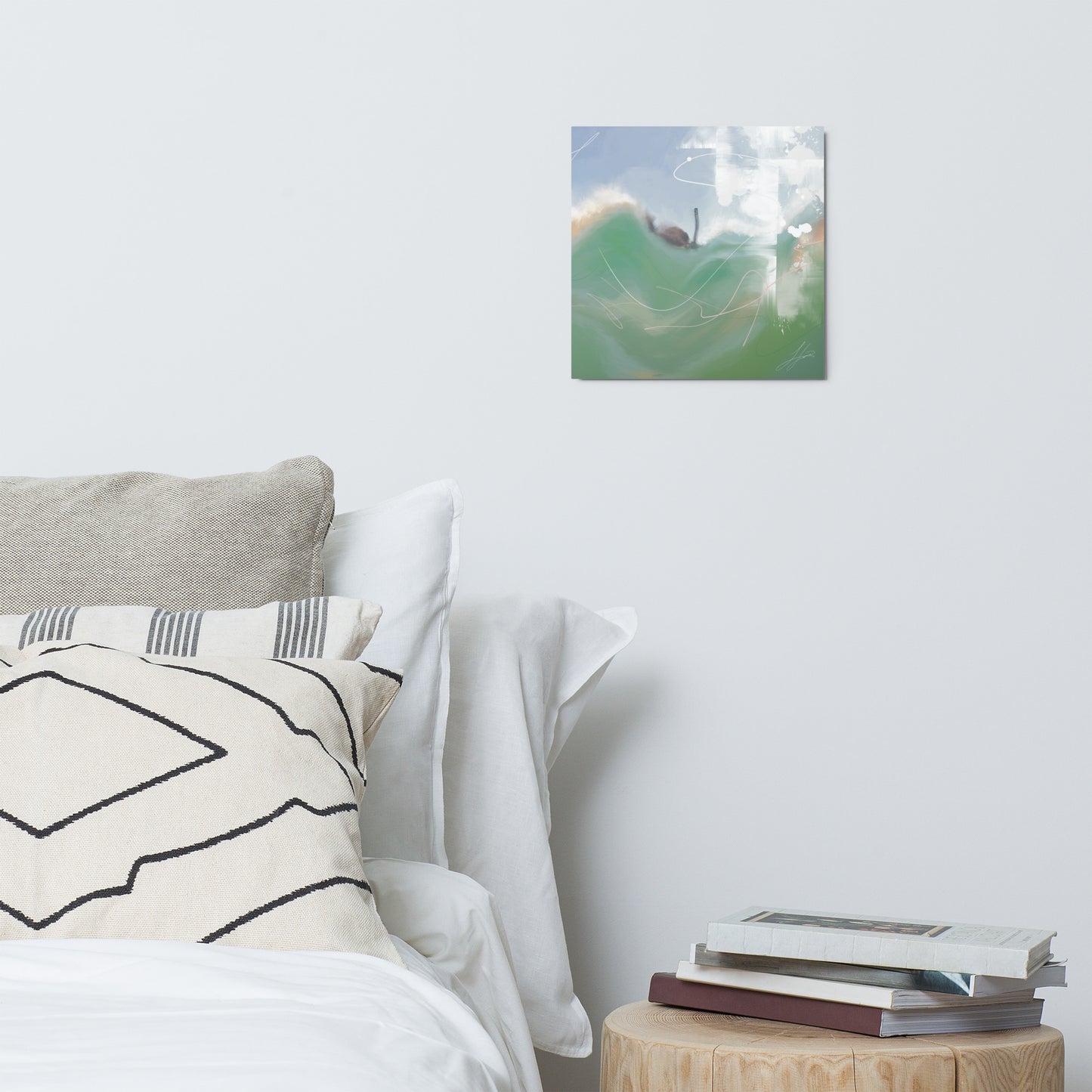 Laguna Cove Snorkeler Metal Print